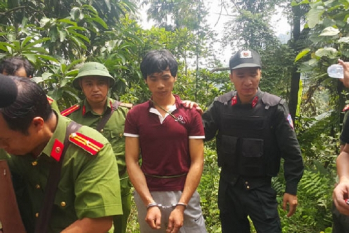 Tẩn &Ocirc;ng Nải (T&ecirc;n gọi kh&aacute;c l&agrave; Tẩn L&aacute;o Lở) thời điểm bị lực lượng chức năng bắt giữ.