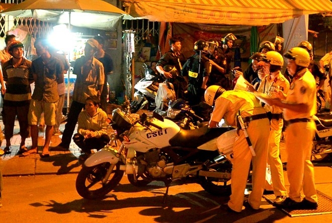 CSGT TP.HCM sẽ triển khai cao điểm tuần tra xử l&yacute; trước, trong v&agrave; sau tết. Ảnh:&nbsp;L&ecirc; Trai.