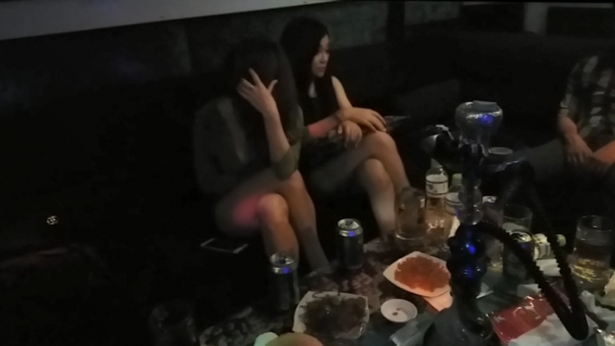 11 đối tượng được đưa về trụ sở để tiếp tục xử l&yacute;.