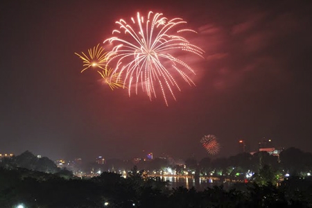 H&agrave; Nội kh&ocirc;ng bắn ph&aacute;o hoa dịp Tết năm nay.