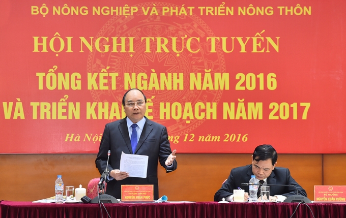 Thủ tướng cho rằng, trước hết, n&ocirc;ng nghiệp l&agrave; một thế mạnh của nước ta.