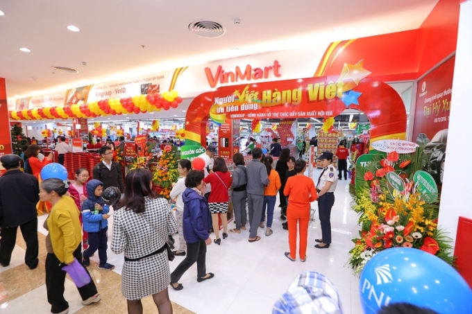 &nbsp;Si&ecirc;u thị VinMart.