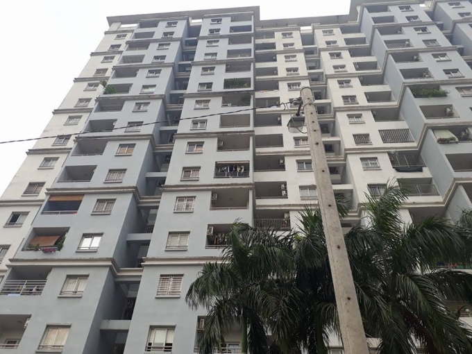 Chung cư&nbsp;Sunview Apartment, nơi xảy ra vụ việc.