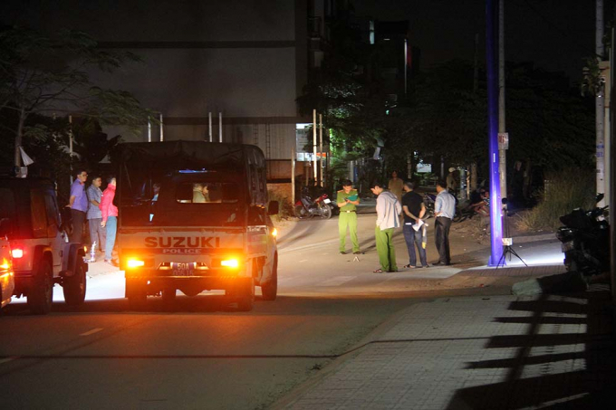 Hiện trường nơi xảy ra vụ việc.