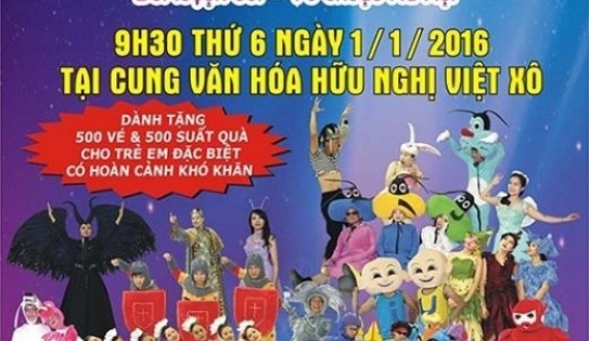 Mang Xuân yêu thương cho trẻ em nghèo Hà Nội