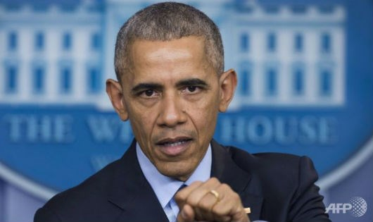 &Ocirc;ng Obama vừa c&ocirc;ng bố c&aacute;c biện ph&aacute;p trừng phạt Nga.