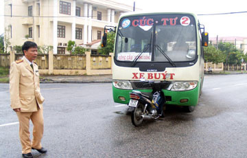 Một vụ tai nạn do g&acirc;y bu&yacute;t g&acirc;y ra. (Ảnh minh họa).