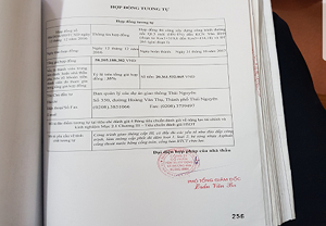 Hợp đồng tương tự của&nbsp;C&ocirc;ng ty cổ phần vận tải x&acirc;y dựng v&agrave; thương mại Ho&agrave;ng Minh l&agrave;m những dự &aacute;n lớn.