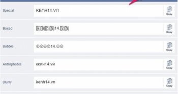 Đây là cách tạo kiểu chữ "độc lạ" trên Facebook, chắc chắn chúng bạn sẽ tròn xoe mắt ngạc nhiên