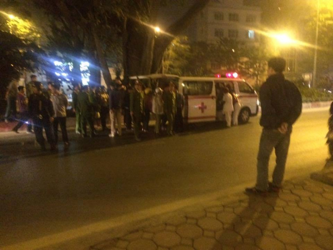 Ngay sau khi nhận được th&ocirc;ng tin lực lượn chức năng đ&atilde; nhanh ch&oacute; c&oacute; mặt.