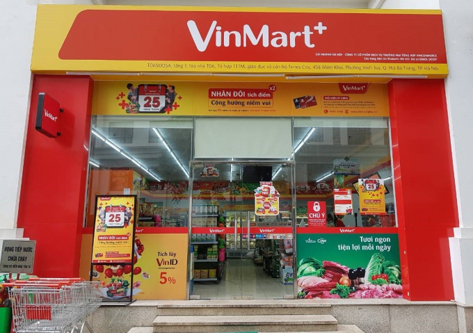 Hệ thống VinMart+ của tập đo&agrave;n Vingroup.