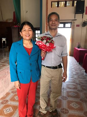 Vợ chồng &ocirc;ng Ho&agrave;ng Quốc Tuấn- B&ugrave;i Thị T&igrave;nh từng bị oan khuất trong vụ &aacute;n &ldquo;Chứa mại d&acirc;m&rdquo; .