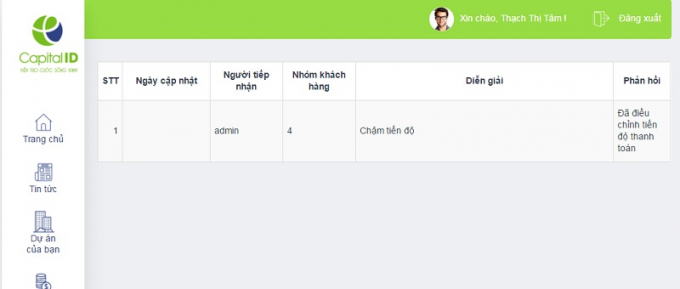 website thudo.dip.vn gi&uacute;p kh&aacute;ch h&agrave;ng c&oacute; thể quản l&yacute; hợp đồng online