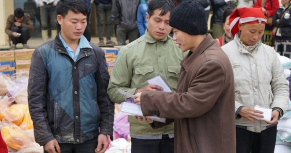 Lào Cai: Chăn ấm, gạo thơm đã tới tận tay người nghèo vùng giá rét