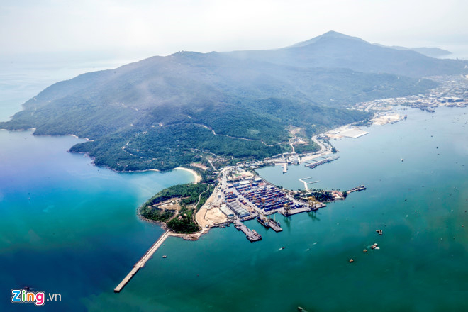 B&aacute;n đảo Sơn Tr&agrave;. Ảnh: Zing