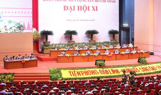 Quang cảnh Đại hội phi&ecirc;n thứ nhất.