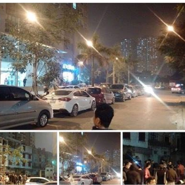 Th&ocirc;ng tin sự việc được một cư d&acirc;n sinh sống tại khu đ&ocirc; thị Xa La đăng l&ecirc;n mạng x&atilde; hội. Ảnh Facebook.