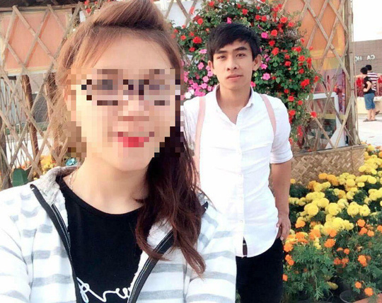 Chị H v&agrave; đối tượng Phạn Anh T&uacute; khi c&ograve;n y&ecirc;u nhau.