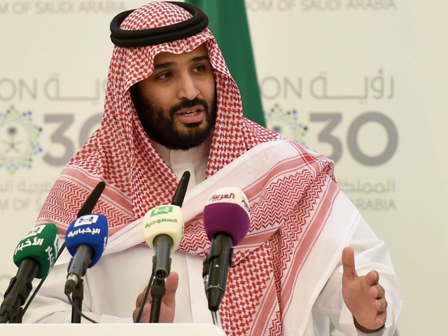 Th&aacute;i tử Ả-rập X&ecirc;-&uacute;t Mohammed bin Salman (Ảnh: AFP)