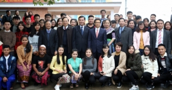 Phó Thủ tướng Vũ Đức Đam gặp cán bộ, giảng viên Đại học Thái Nguyên