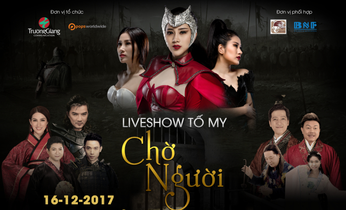 Liveshow của ngọc nữ Bolero Tố My c&ugrave;ng nhiều kh&aacute;ch mời nổi tiếng.