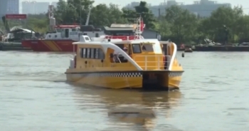 Không bị tắc đường với tuyến bus sông ở TP Hồ Chí Minh