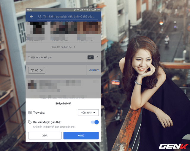Với lựa chọn &ldquo;B&agrave;i viết được gắn thẻ&rdquo;, bạn c&oacute; thể điều chỉnh cho Facebook chỉ hiển thị c&aacute;c b&agrave;i viết gắn thẻ từ bạn b&egrave; đăng tr&ecirc;n tường nh&agrave; bạn