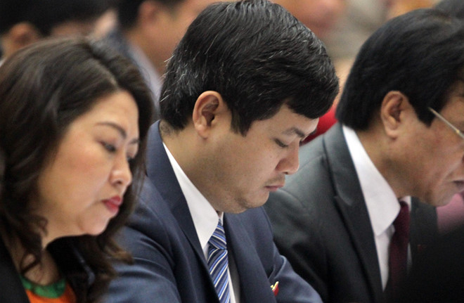 &Ocirc;ng L&ecirc; Phước Ho&agrave;i Bảo cho biết bản th&acirc;n đang rất bối rối sau kết luận vi phạm được c&ocirc;ng bố. (Ảnh Đắc Đức)