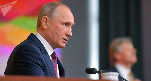 Tổng thống Vladimir Putin (Ảnh: Sputnik)