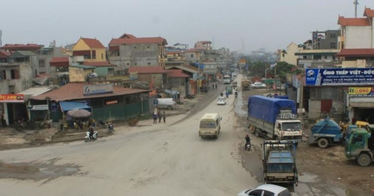 Đoạn đường Tam Trinh nơi đang xảy ra m&acirc;u thuẫn của người d&acirc;n.