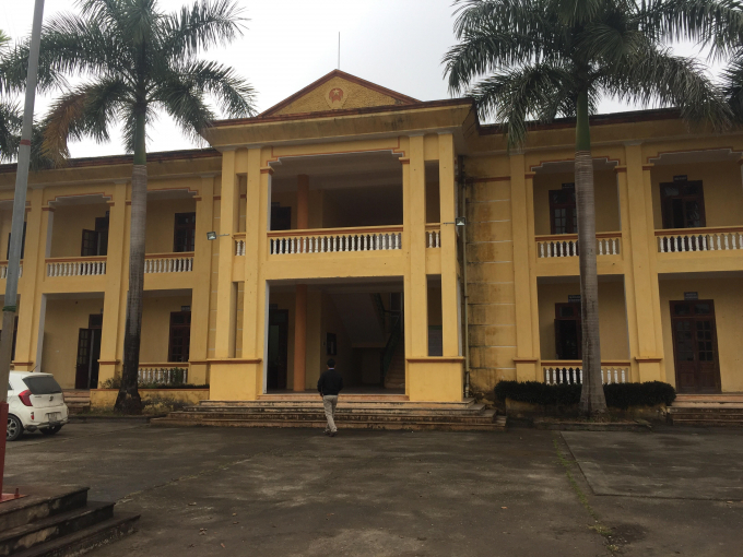 Trụ sở UBND x&atilde; Xu&acirc;n Ph&uacute;.