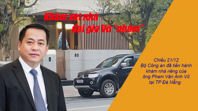 &nbsp;&Ocirc;ng&nbsp;Phan Văn Anh Vũ&nbsp;(t&ecirc;n thường gọi Vũ 'Nh&ocirc;m', SN 1975, tại Đ&agrave; Nẵng). &Ocirc;ng Vũ được nhiều người biết đến l&agrave; một đại gia bất động sản. &Ocirc;ng Vũ l&agrave;m Chủ tịch HĐQT c&ocirc;ng ty cổ phần x&acirc;y dựng Bắc Nam- 79 v&agrave; l&agrave; cổ đ&ocirc;ng của nhiều c&ocirc;ng ty kh&aacute;c.