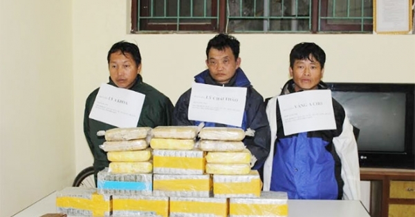Điện Biên: Triệt phá, thu giữ 77 bánh heroin và 60 nghìn viên ma túy tổng hợp