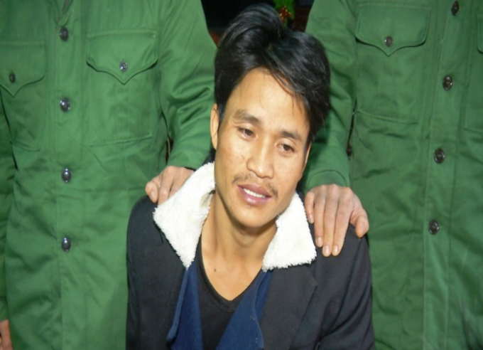 Nghi phạm Hồ Văn Tu&acirc;n. (Ảnh: b&aacute;o Thanh ni&ecirc;n)