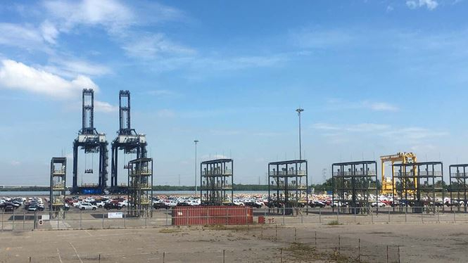 Tại th&agrave;nh phố Hồ Ch&iacute; Minh, &ocirc; t&ocirc; chủ yếu nhập khẩu về cảng Hiệp Phước, cảng VICT.&nbsp;