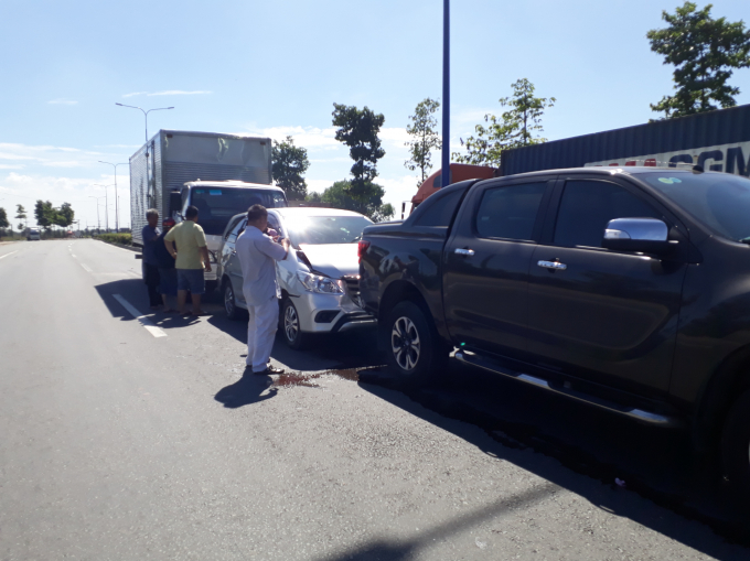 Hiện trường vụ tai nạn