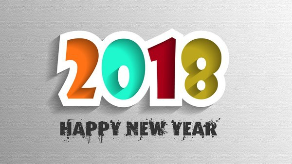 Những h&igrave;nh ảnh chủ đề ch&uacute;c mừng năm mới 2018 đầy m&agrave;u sắc