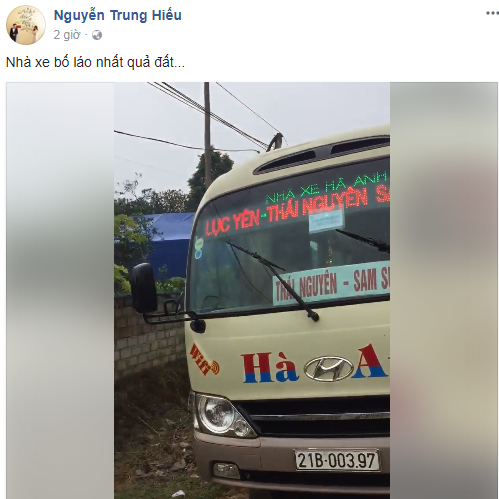 Xe H&agrave; Anh bị tố đ&aacute;nh h&agrave;nh kh&aacute;ch. Ảnh: Chụp m&agrave;n h&igrave;nh