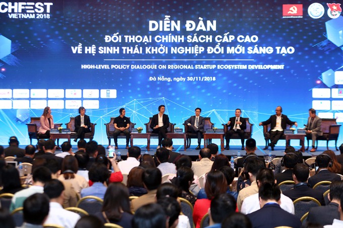 Ph&oacute; Thủ tướng Vũ Đức Đam dự Diễn đ&agrave;n đối thoại cấp cao về hệ sinh th&aacute;i khởi nghiệp đổi mới s&aacute;ng tạo