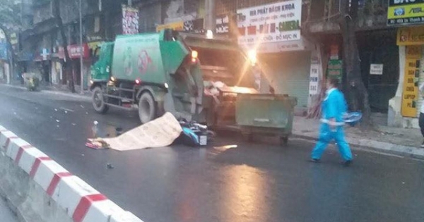 Hà Nội: Lao vào xe chở rác, nam thanh niên tử vong tại chỗ
