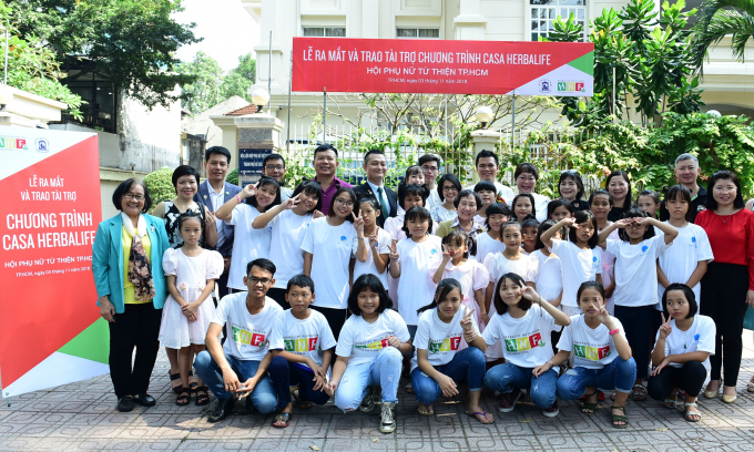 Chương tr&igrave;nh Casa Herbalife Hội Phụ Nữ Từ Thiện TP HCM (WOCA) ra mắt th&aacute;ng 11/2018