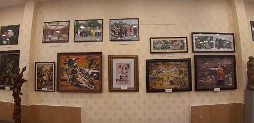 &nbsp;Một số t&aacute;c phẩm đi&ecirc;u khắc v&agrave; tranh vẽ của&nbsp; AHLLVT -&nbsp;Đại t&aacute; &nbsp;L&ecirc; Duy Ứng.