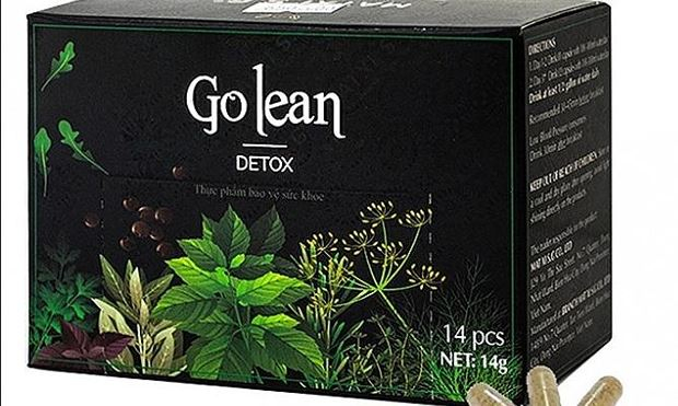 Thu hồi 2 l&ocirc; sản phẩm Go Lean Detox