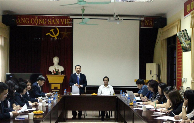 Chi cục An to&agrave;n vệ sinh thực phẩm tỉnh Quảng Ninh kiểm tra c&ocirc;ng t&aacute;c bảo đảm ATTP năm 2018 tại Chi cục An to&agrave;n vệ sinh thực phẩm tỉnh Vĩnh Ph&uacute;c