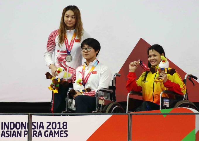 Trịnh Thị B&iacute;ch Như &ndash; nữ k&igrave;nh ngư duy&ecirc;n d&aacute;ng của Việt Nam.