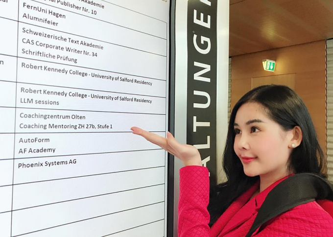 Hoa hậu Ng&acirc;n Anh ở đ&acirc;u giữa ồn &agrave;o xin ph&eacute;p thi Miss Intercontinental 2018