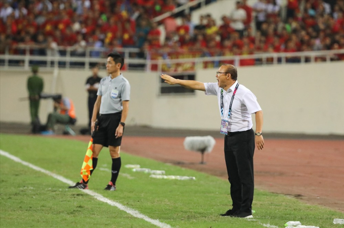 &nbsp;&Ocirc;ng Park lu&ocirc;n đọc trận đấu kh&aacute; tốt.&nbsp;