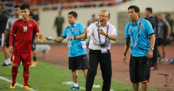 360 độ cảm xúc của ông Park trận Việt Nam - Philippines