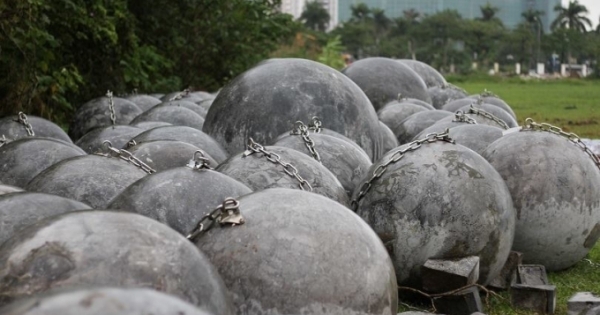 Di dời 40 hòn đá tròn ở SVĐ Mỹ Đình để đảm bảo an ninh chứ không phải là phong thủy