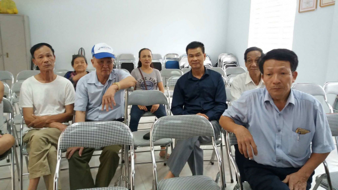 Người d&acirc;n x&atilde; Xu&acirc;n Nhang 2 tại buổi trao đ&ocirc;̉i với PV Phapluatplus.vn.